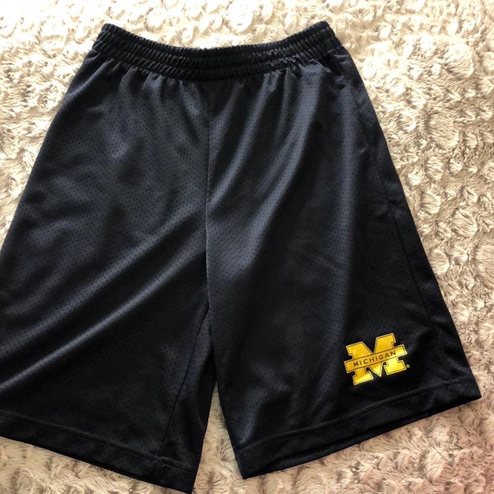 Michigan jersey shorts